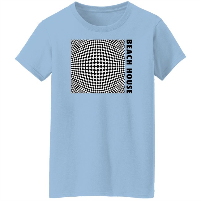 Beach House Baltimore Merch 7 Op Art White Beach House Shirt Beach House Baltimore Merch 7 Op Art White Beach House Shirt