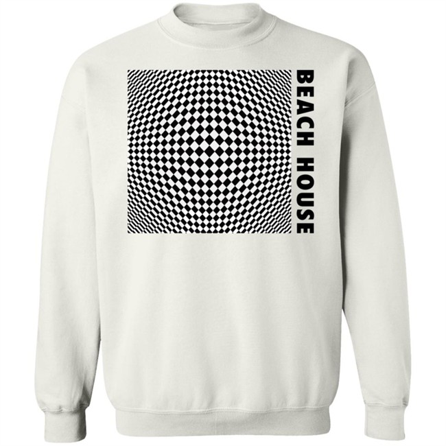 Beach House Baltimore Merch 7 Op Art White Beach House Shirt Beach House Baltimore Merch 7 Op Art White Beach House Shirt