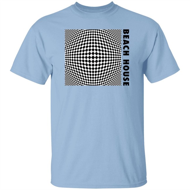 Beach House Baltimore Merch 7 Op Art White Beach House Shirt Beach House Baltimore Merch 7 Op Art White Beach House Shirt