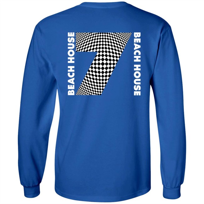 Beach House Baltimore Merch 7 Op Art Black Beach House Shirt Back Beach House Baltimore Merch 7 Op Art Black Beach House Shirt Back