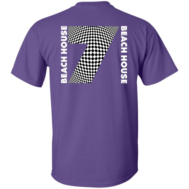 Beach House Baltimore Merch 7 Op Art Black Beach House Shirt Back Beach House Baltimore Merch 7 Op Art Black Beach House Shirt Back
