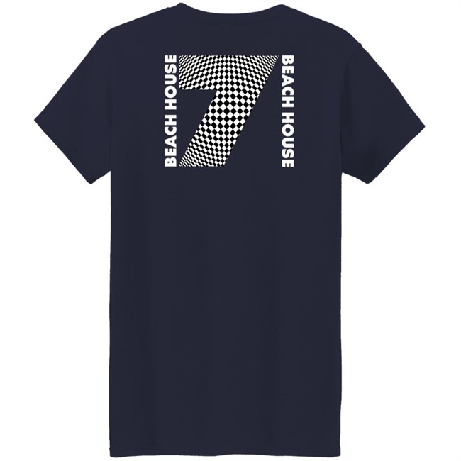 Beach House Baltimore Merch 7 Op Art Black Beach House Shirt Back Beach House Baltimore Merch 7 Op Art Black Beach House Shirt Back