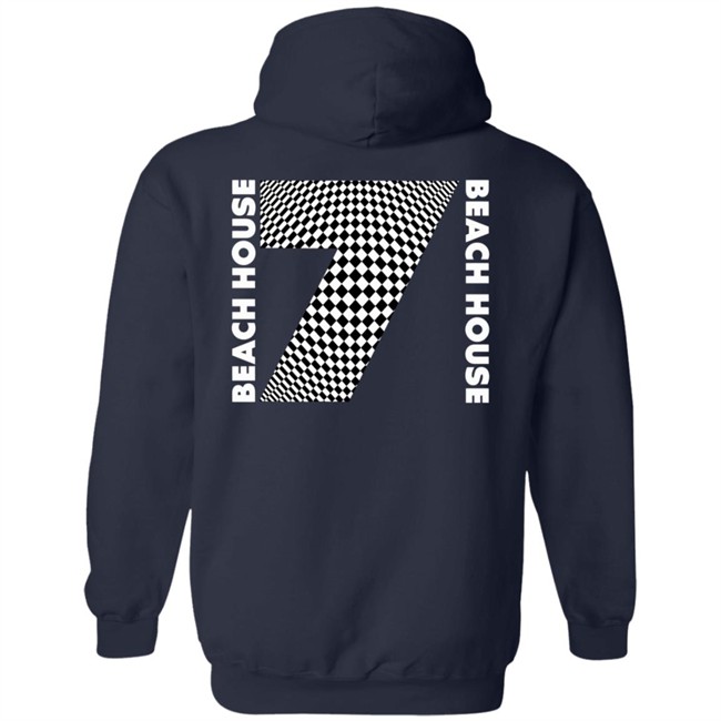 Beach House Baltimore Merch 7 Op Art Black Beach House Shirt Back Beach House Baltimore Merch 7 Op Art Black Beach House Shirt Back