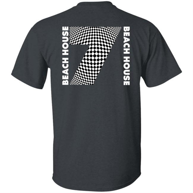 Beach House Baltimore Merch 7 Op Art Black Beach House Shirt Back Beach House Baltimore Merch 7 Op Art Black Beach House Shirt Back