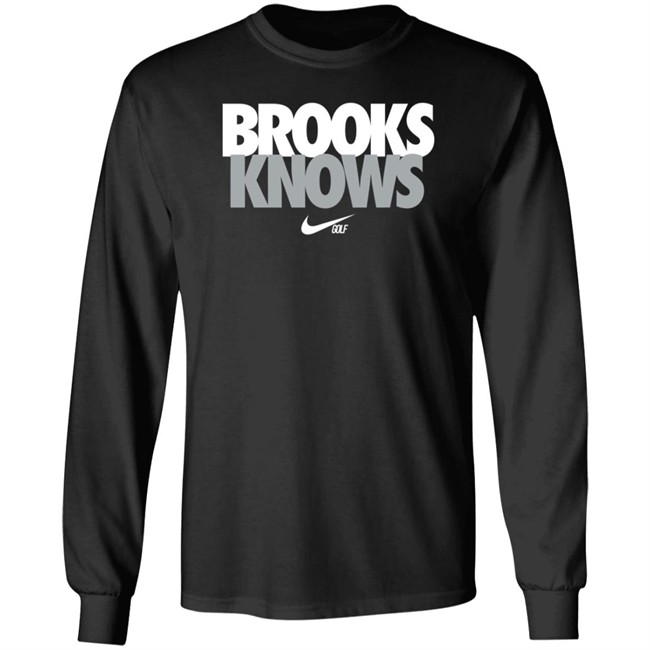 Brooks Koepka Brooks Knows Golf T Shirt Brooks Koepka Brooks Knows Golf T Shirt