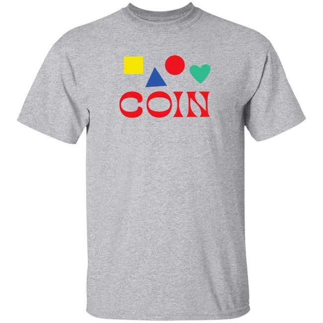 Coin Merch Coin Shapes T Shirt Coin Merch Coin Shapes T Shirt