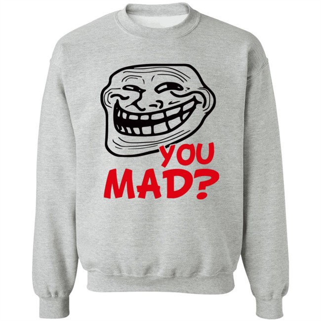 Zahee Troll Face You Mad Shirt Zahee Troll Face You Mad Shirt