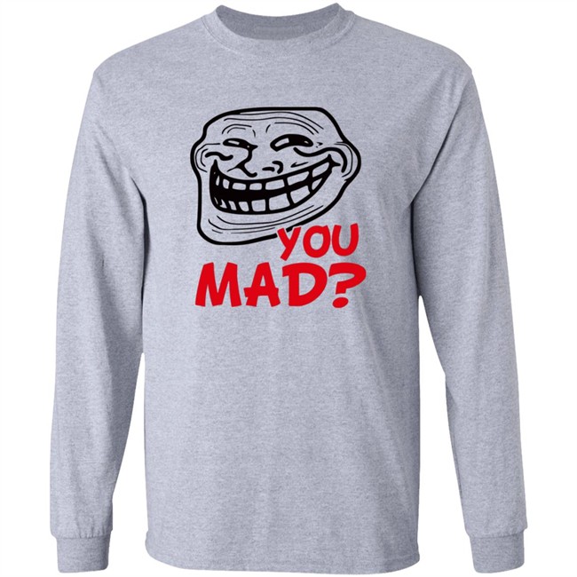 Zahee Troll Face You Mad Shirt Zahee Troll Face You Mad Shirt