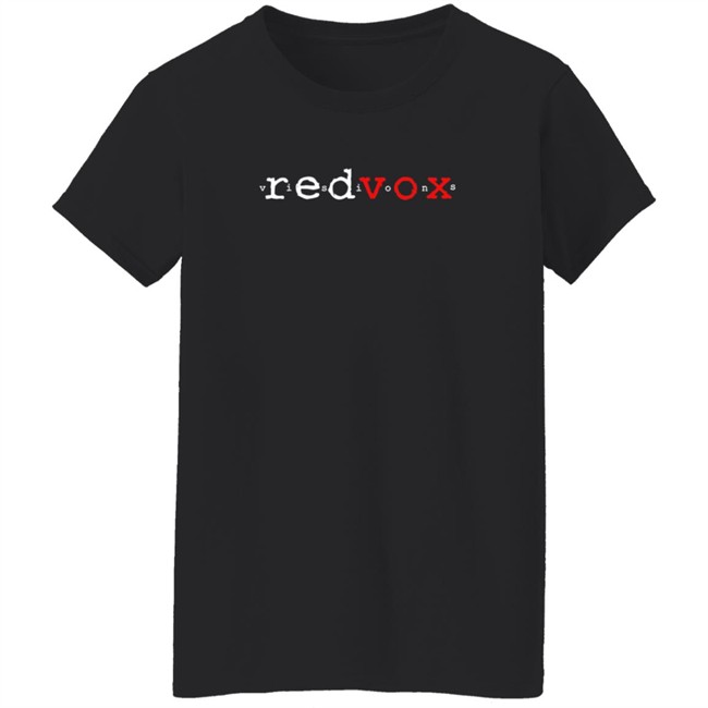 Red Vox Merch Visions Tee Shirt Red Vox Merch Visions Tee Shirt