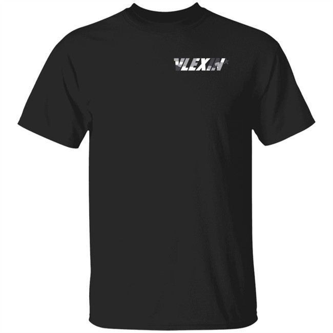Vlexin Merch Black Monochrome Hoodie Camo Vlexin Merch Black Monochrome Hoodie Camo