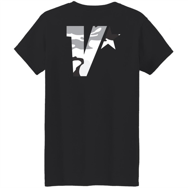 Vlexin Merch Black Monochrome Hoodie Camo Vlexin Merch Black Monochrome Hoodie Camo