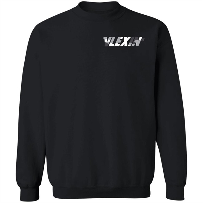 Vlexin Merch Black Monochrome Hoodie Camo Vlexin Merch Black Monochrome Hoodie Camo