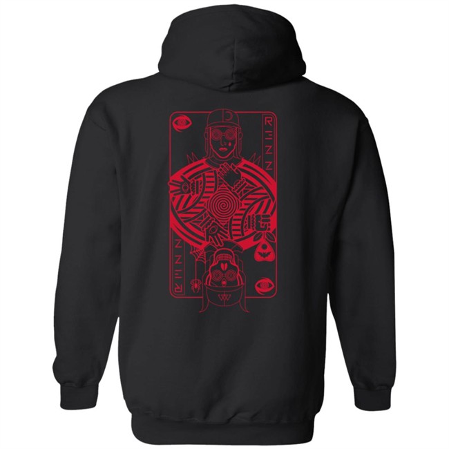Rezz Merch Queen Space Mom Hoodie Black Rezz Merch Queen Space Mom Hoodie Black