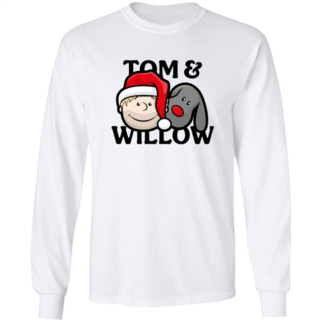 Tom Felton Merch Tom & Willow XMAS Shirt Tom Felton Merch Tom & Willow XMAS Shirt