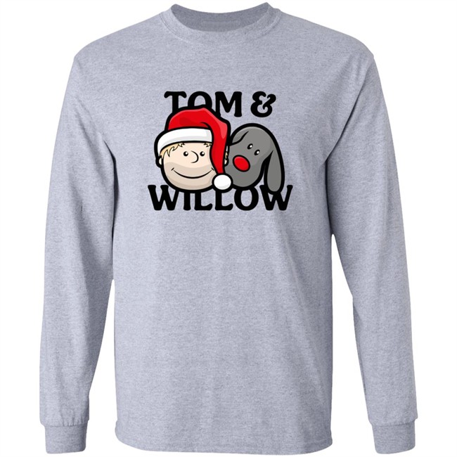 Tom Felton Merch Tom & Willow XMAS Shirt Tom Felton Merch Tom & Willow XMAS Shirt