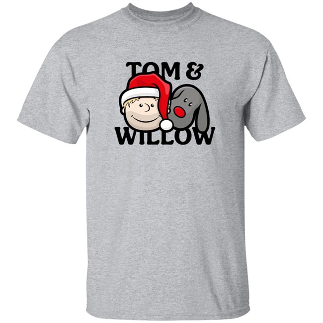 Tom Felton Merch Tom & Willow XMAS Shirt Tom Felton Merch Tom & Willow XMAS Shirt