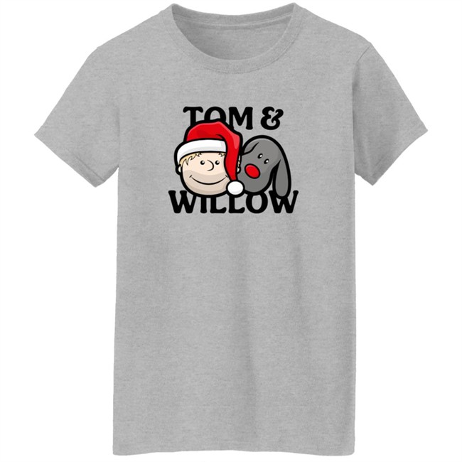 Tom Felton Merch Tom & Willow XMAS Shirt Tom Felton Merch Tom & Willow XMAS Shirt