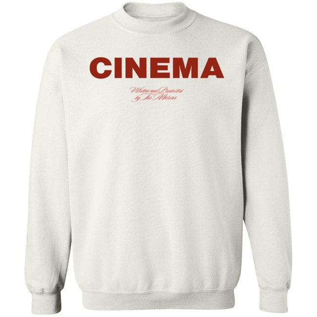 The Marias Shop Cinéma Classic Written and Produced by The Marias Sweatshirt