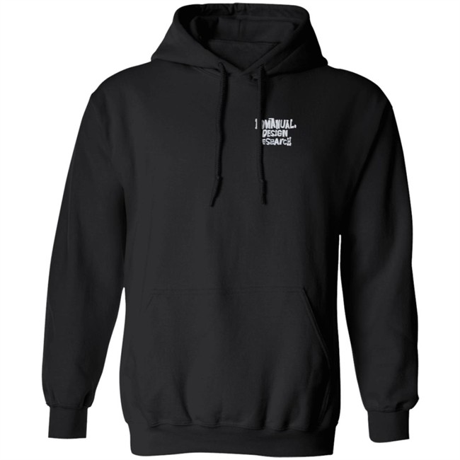 Nomanual Design Research Merch Doodle Logo Hoodie
