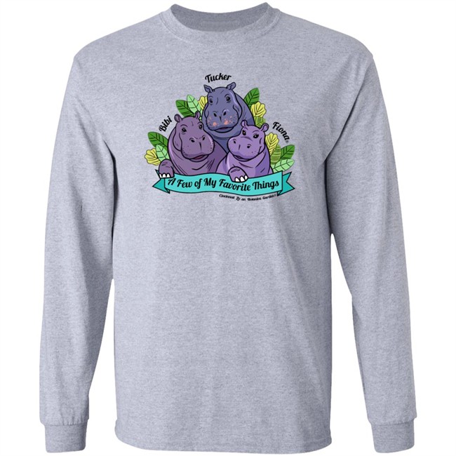 Cincinnati Zoo Shop Favorite Hippo Trio Shirt Cincinnati Zoo Shop Favorite Hippo Trio Shirt
