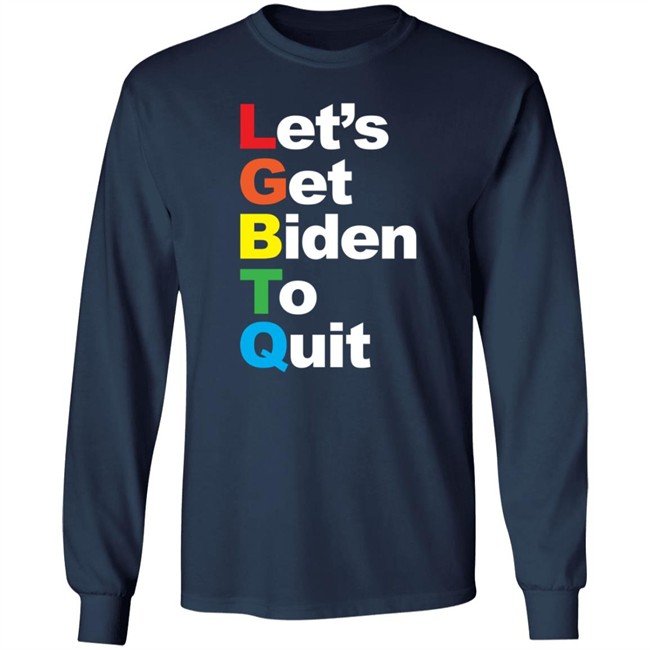 Donald Trump Jr Merch Let's Get Biden To Quit Rainbow Hoodie Donald Trump Jr Merch Let's Get Biden To Quit Rainbow Hoodie