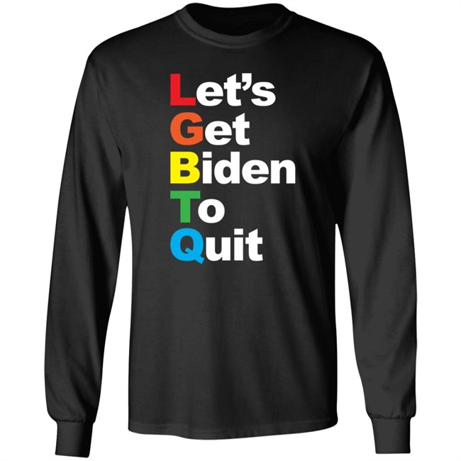 Donald Trump Jr Merch Let's Get Biden To Quit Rainbow Hoodie Donald Trump Jr Merch Let's Get Biden To Quit Rainbow Hoodie