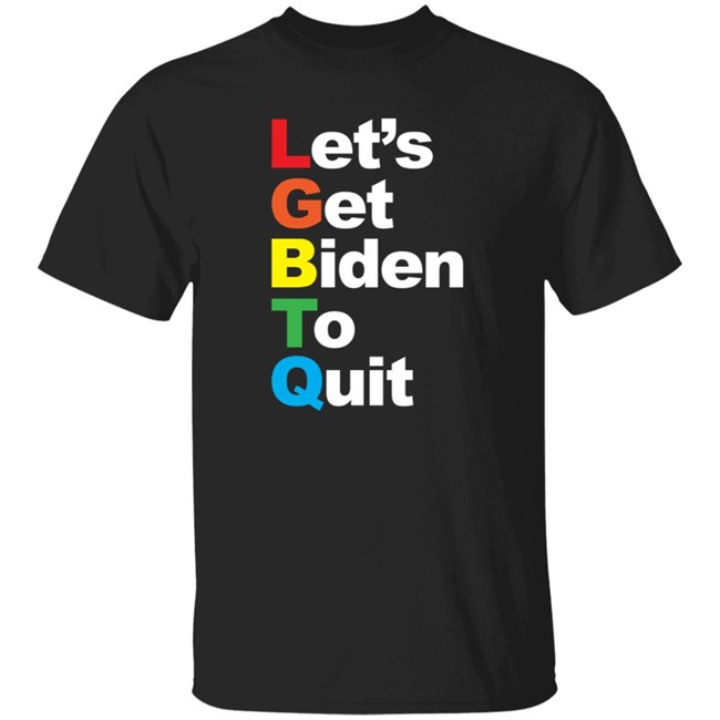 Donald Trump Jr Merch Let's Get Biden To Quit Rainbow Hoodie Donald Trump Jr Merch Let's Get Biden To Quit Rainbow Hoodie