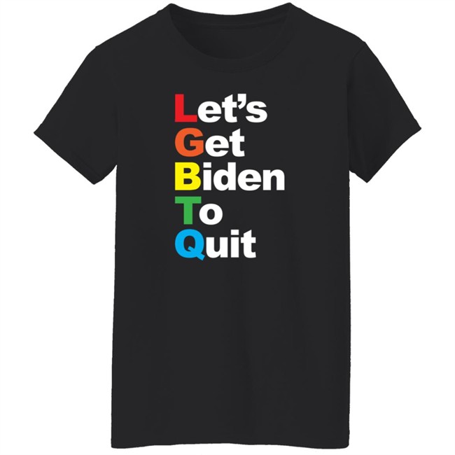 Donald Trump Jr Merch Let's Get Biden To Quit Rainbow Hoodie Donald Trump Jr Merch Let's Get Biden To Quit Rainbow Hoodie