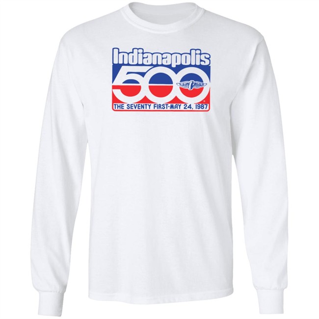 The Shop Indy 1987 Indy 500 Shirt The Shop Indy 1987 Indy 500 Shirt