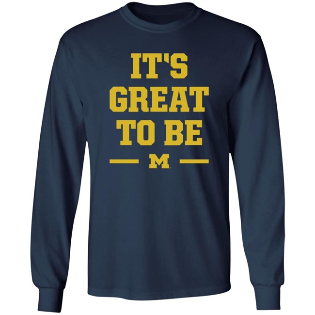 BreakingT Michigan It's Great To Be Shirt BreakingT Michigan It's Great To Be Shirt