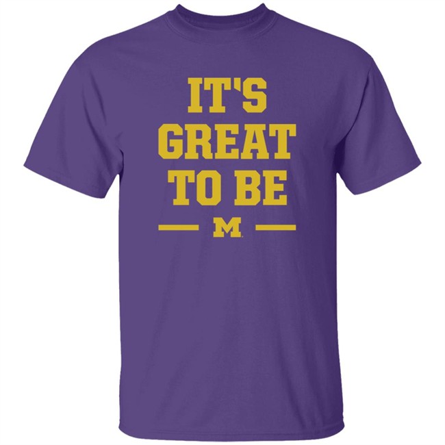 BreakingT Michigan It's Great To Be Shirt BreakingT Michigan It's Great To Be Shirt