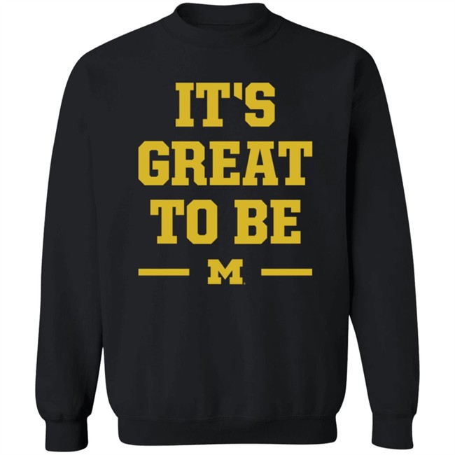 BreakingT Michigan It's Great To Be Shirt BreakingT Michigan It's Great To Be Shirt