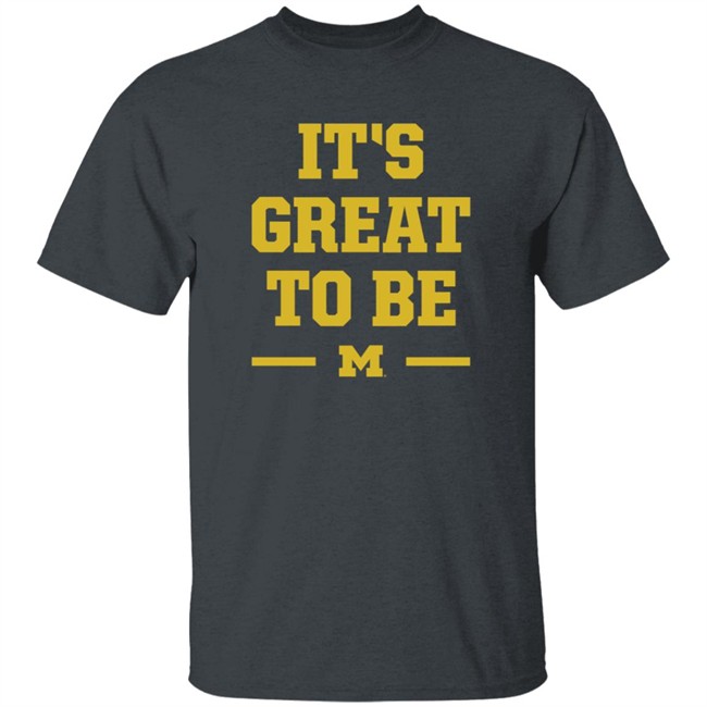 BreakingT Michigan It's Great To Be Shirt BreakingT Michigan It's Great To Be Shirt
