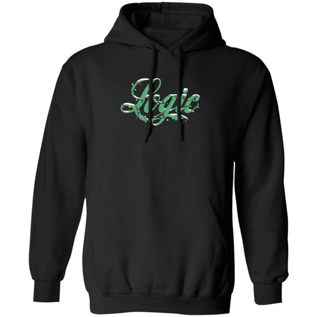 Logic Merch Holiday Logic Script Pullover Hoodie Logic Merch Holiday Logic Script Pullover Hoodie