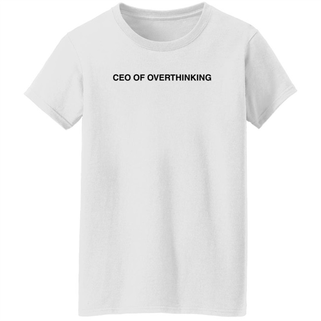 Alisha Marie Merch Ceo Of Overthinking Sweatshirt Alisha Marie Merch Ceo Of Overthinking Sweatshirt