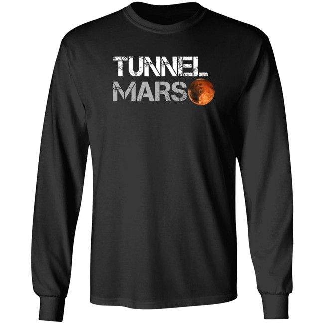 The Boring Company Tunnel Mars T Shirt Dominic