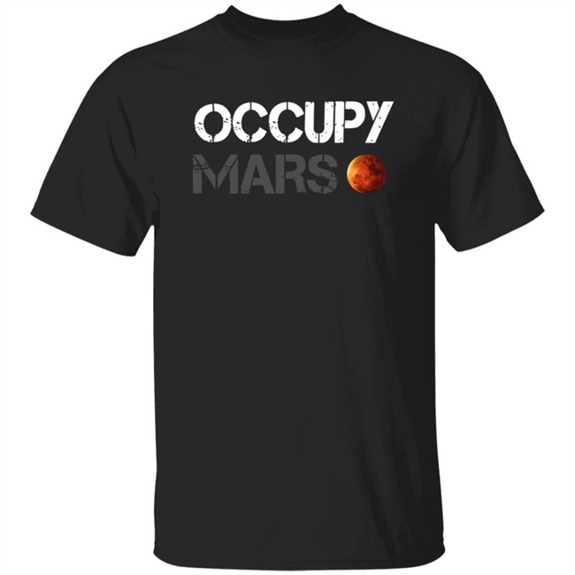 Spacex Merch Occupy Mars T Shirt