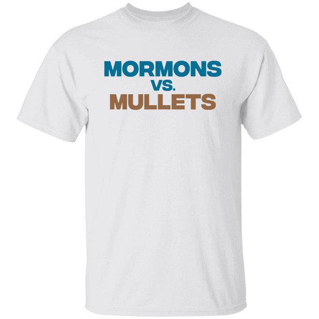 Byu Coastal Carolina Mullets Vs Mormons T Shirt