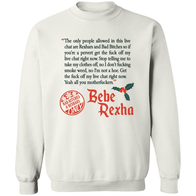 Bebe Rexhars Merch Bad Bitches & Rexhars Only Shirt Bebe Rexhars Merch Bad Bitches & Rexhars Only Shirt