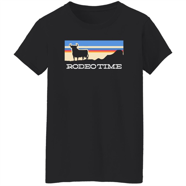 Dale Brisby Merch Rodeo Time Sunset Navy Long Sleeve T Shirt Dale Brisby Merch Rodeo Time Sunset Navy Long Sleeve T Shirt