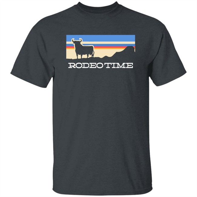 Dale Brisby Merch Rodeo Time Sunset Navy Long Sleeve T Shirt Dale Brisby Merch Rodeo Time Sunset Navy Long Sleeve T Shirt