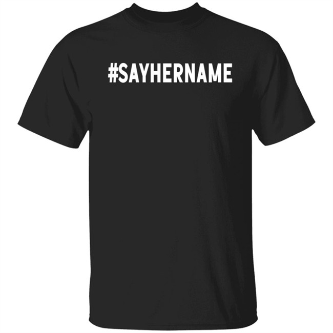 Saints Drew Brees #SayHerName T Shirt