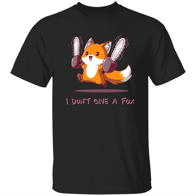 Turtle Merch I Dont Give A Fox Shirt