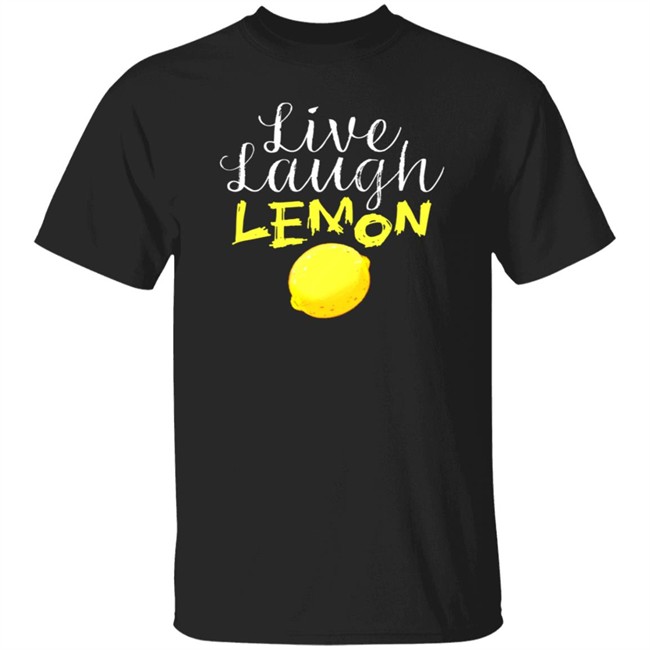 Atwwd Merch Live Laugh Lemon Navy Tee