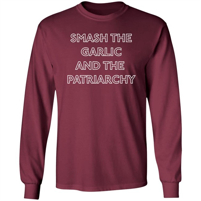 Francesca Hong WI Smash The Garlic And The Patriarchy Sweatshirt Francesca Hong WI Smash The Garlic And The Patriarchy Sweatshirt