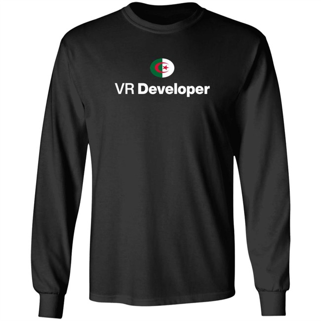 Nathie VR Developer T Shirt Virtual Reality Algeria