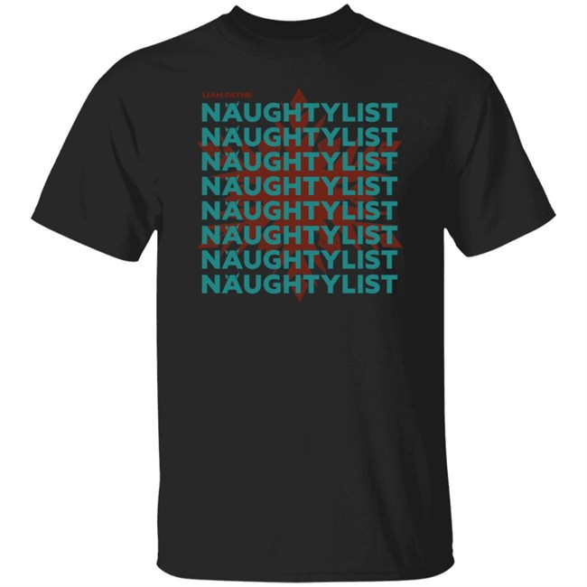 Liam Payne Merch Liam Payne Naughty List T Shirt