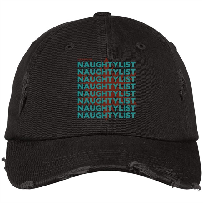 Liam Payne Merch Liam Payne Naughty List Hat Black