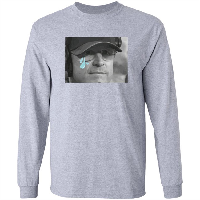 Crying Harbaugh T Shirt Yinzhers