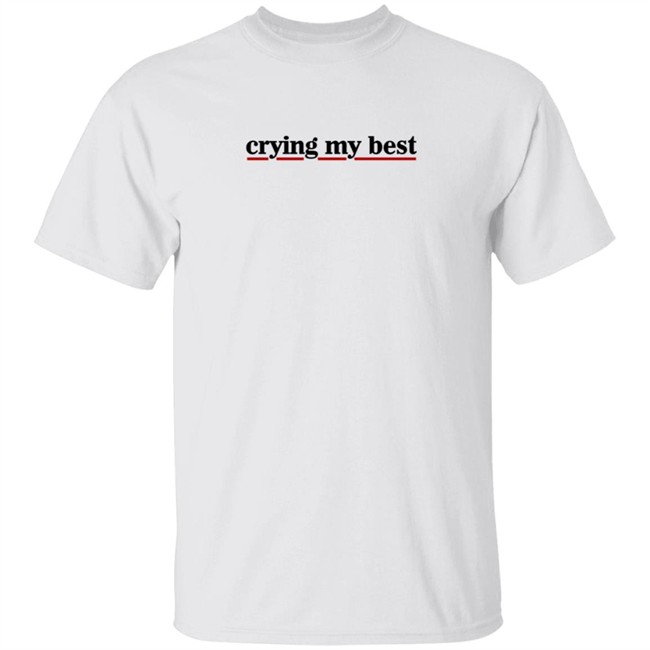 Jarvis Johnson Merch Crying My Best Tee Shirt